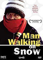 Man Walking on Snow
